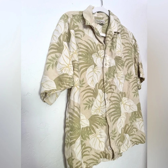 TOMMY BAHAMA SILK SHIRT‎ SIZE MEDIUM - Picture 1 of 10